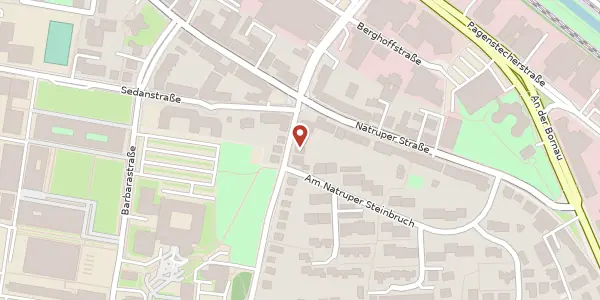 Karte der Umgebung von Albrechtstr. 1, 49076 Osnabrück