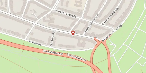 Karte der Umgebung von Düsseldorfer Str. 5a, 40545 Düsseldorf