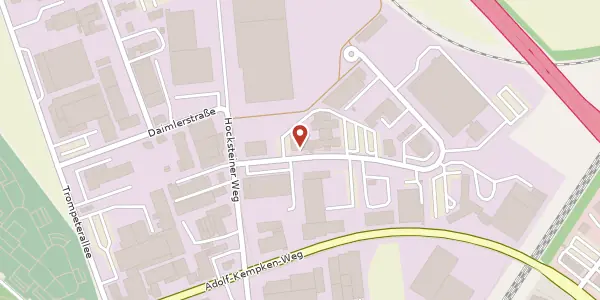 Karte der Umgebung von Nobelstr. 3-5, 41189 Mönchengladbach