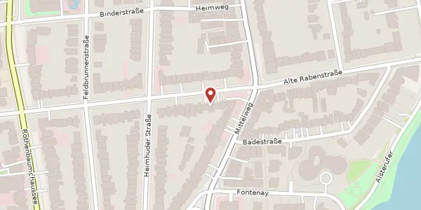 Karte der Umgebung von Johnsallee 7, 20148 Hamburg