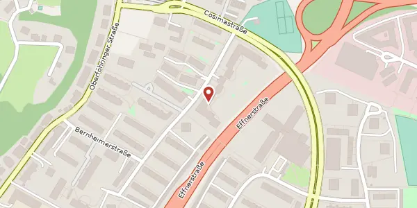 Karte der Umgebung von Franz-Wolter-Str. 50, 81925 München