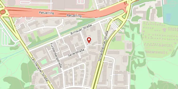 Karte der Umgebung von Götzstr. 10, 80809 München