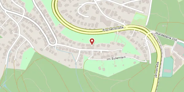 Karte der Umgebung von Sonnenbergstraße 109, 70184 Stuttgart