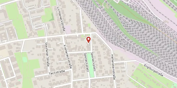 Karte der Umgebung von Sponeckstr. 6, 81245 München