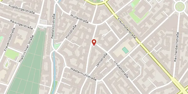 Karte der Umgebung von Hans-Sachs-Str. 7, 80469 München