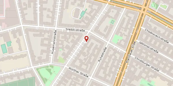 Karte der Umgebung von Kollwitzstraße 82, 10435 Berlin