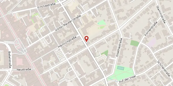 Karte der Umgebung von Hermann-Löns-Str. 56 a, 44623 Herne