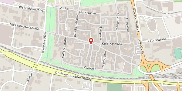 Karte der Umgebung von Hauptstr. 23, 97199 Ochsenfurt