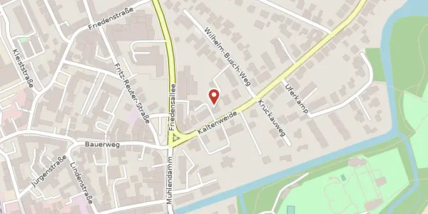Karte der Umgebung von Kaltenweide 11, 25335 Elmshorn