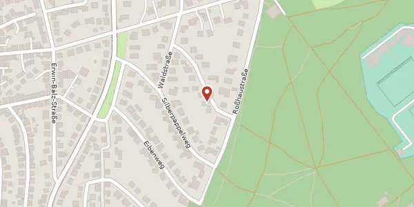 Karte der Umgebung von Erlenweg 18, 70597 Stuttgart