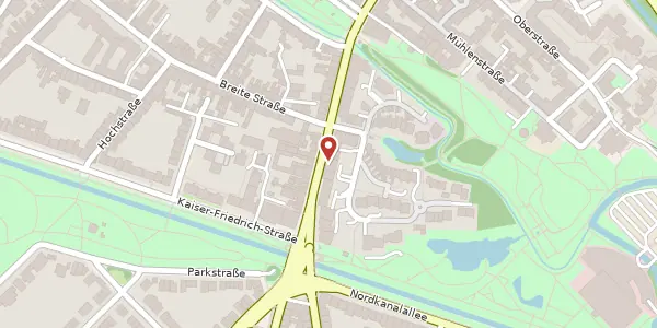 Karte der Umgebung von Friedrichstr. 30, 41460 Neuss