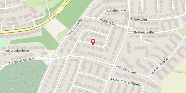 Karte der Umgebung von Simanowizstraße 12, 71640 Ludwigsburg