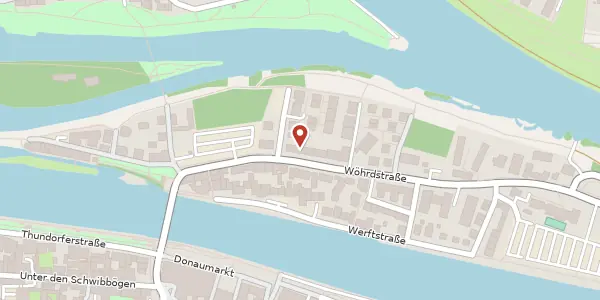 Karte der Umgebung von Wöhrdstraße 23, 93059 Regensburg