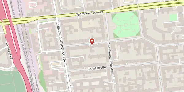 Karte der Umgebung von Gardes-du-Corps-Straße 16, 14059 Berlin