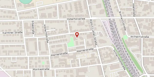 Karte der Umgebung von Tischendorfstraße 7, 71636 Ludwigsburg