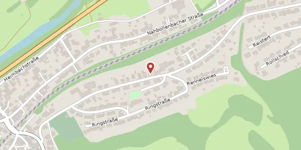 Karte der Umgebung von Rechstraße 40, 55743 Idar-Oberstein