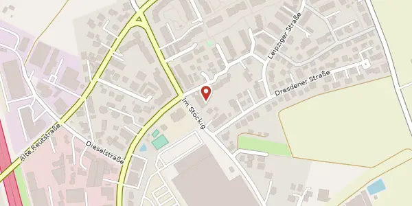 Karte der Umgebung von Sonneberger Straße 12, 90765 Fürth