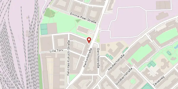 Karte der Umgebung von Harkortstr. 93, 22765 Hamburg