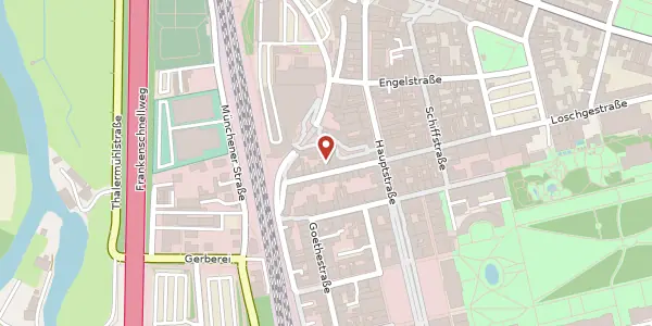 Karte der Umgebung von Kuttlerstraße 2, 91054 Erlangen