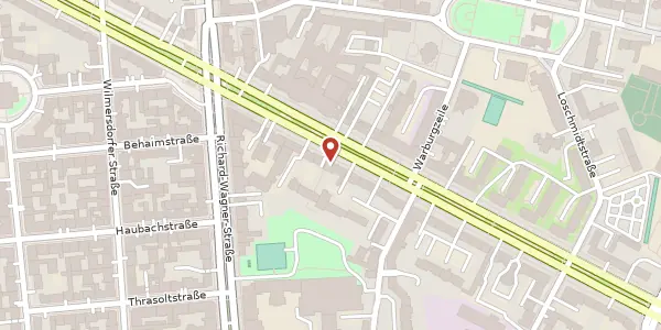 Karte der Umgebung von Otto-Suhr-Allee 91, 10585 Berlin