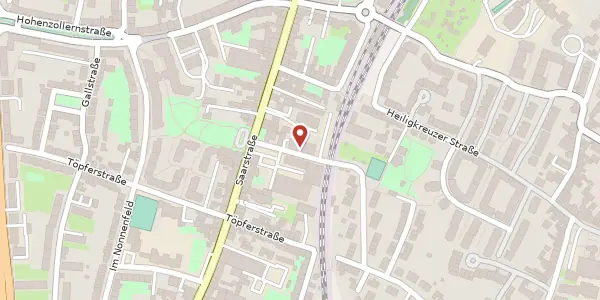 Karte der Umgebung von Hawstraße 1 a, 54290 Trier