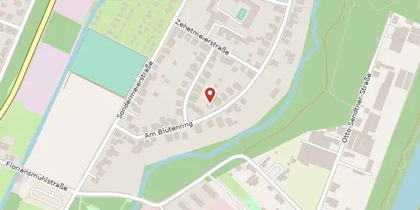 Karte der Umgebung von Am Blütenring 11, 80939 München