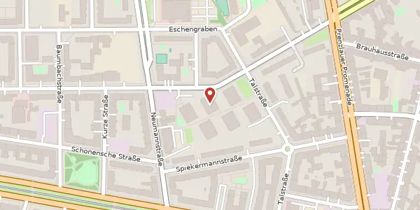 Karte der Umgebung von Talstraße 3 a, 13189 Berlin