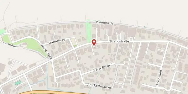 Karte der Umgebung von Strandstraße 76, 23669 Timmendorfer Strand