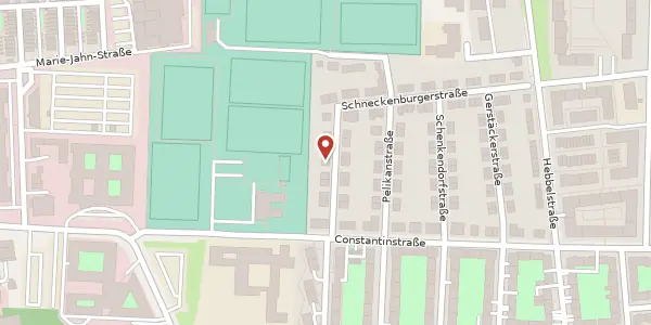 Karte der Umgebung von Brinckmanstraße 9, 30177 Hannover