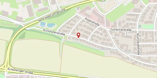 Karte der Umgebung von Richthofenstraße 45, 70794 Filderstadt