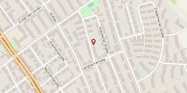 Karte der Umgebung von Ulrichstr. 72, 60433 Frankfurt