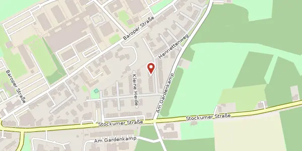 Karte der Umgebung von Kleine Heide 33, 44227 Dortmund