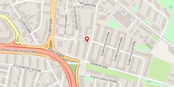 Karte der Umgebung von Stefan-Zweig Straße 5A, 60431 Frankfurt