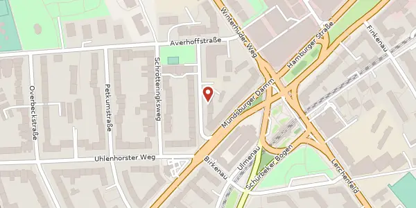 Karte der Umgebung von Heideweg 6, 22085 Hamburg