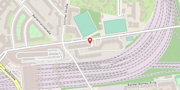 Karte der Umgebung von Behmstraße 36, 13357 Berlin