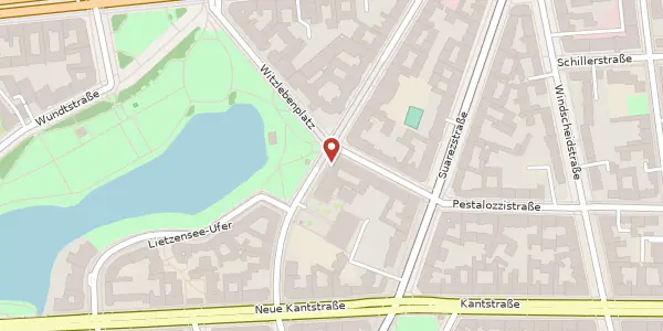 Karte der Umgebung von Witzlebenstraße 31, 14057 Berlin