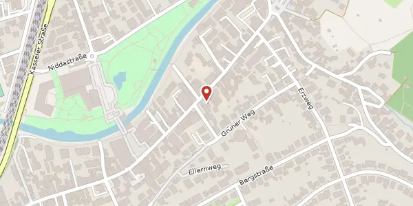 Karte der Umgebung von Frankfurter Str. 35, 61118 Bad Vilbel