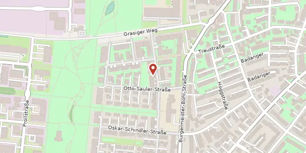 Karte der Umgebung von Willi-Weise-Str. 22, 86157 Augsburg