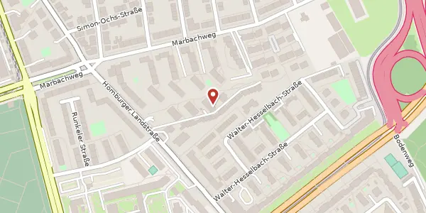 Karte der Umgebung von Homburger Landstr. 46D, 60435 Frankfurt