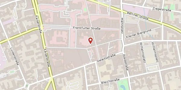 Karte der Umgebung von Große Marktstr. 25-29, 63065 Offenbach