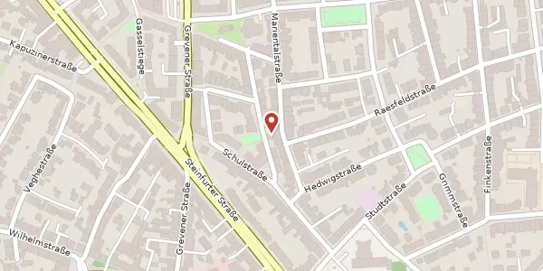 Karte der Umgebung von Uppenbergstr. 8a, 48149 Münster