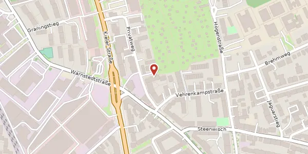 Karte der Umgebung von Privatweg 12a, 22527 Hamburg