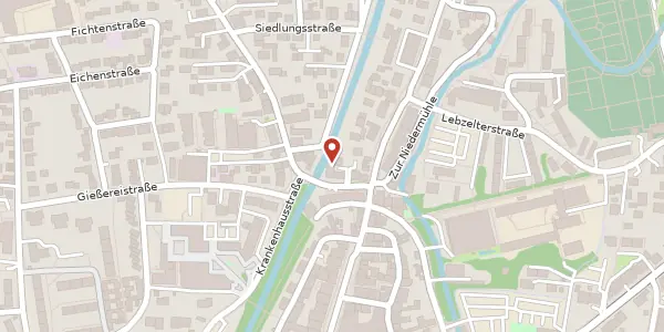 Karte der Umgebung von Freisinger Str. 6, 85435 Erding