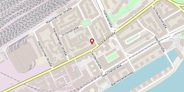 Karte der Umgebung von Gutleutstr. 152, 60327 Frankfurt