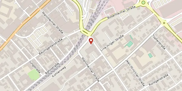 Karte der Umgebung von Bosenheimer Straße 2-4, 55543 Bad Kreuznach