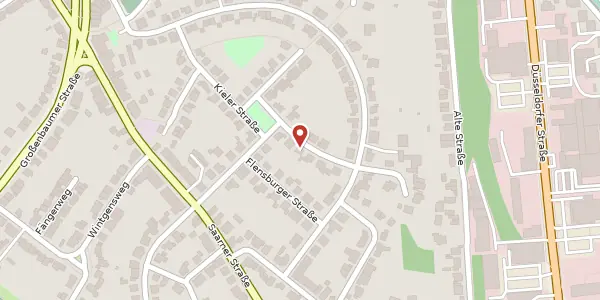Karte der Umgebung von Kieler Str. 24, 45481 Mülheim an der Ruhr