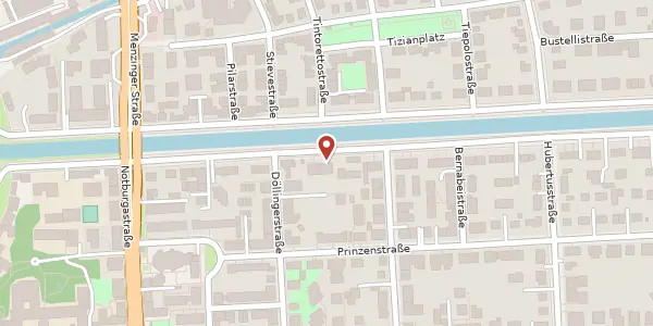 Karte der Umgebung von Südl. Auffahrtsallee 62, 80639 München
