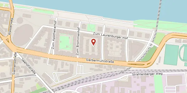 Karte der Umgebung von Zum Laurenburger Hof 28, 60594 Frankfurt