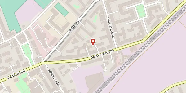 Karte der Umgebung von Damerowstraße 58 H, 13187 Berlin