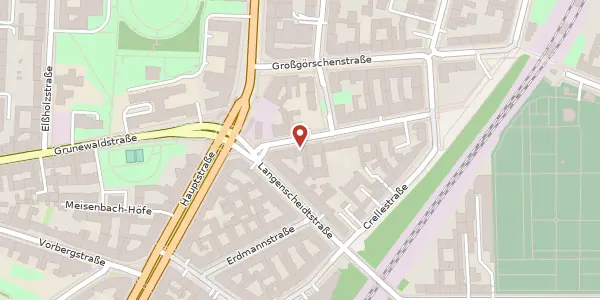 Karte der Umgebung von Willmanndamm 15, 10827 Berlin